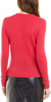 Theory Crewneck Feather Cashmere Sweater