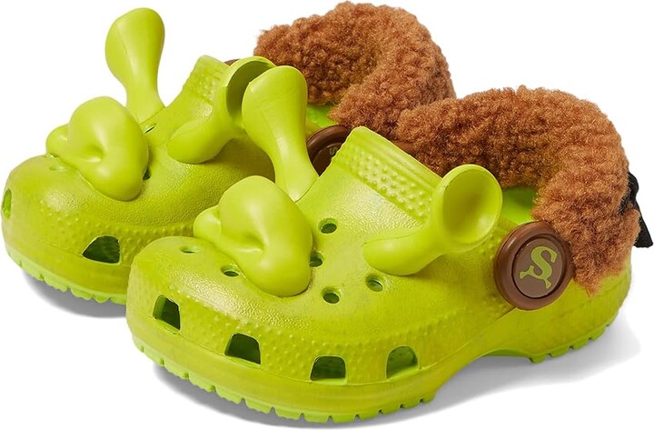 Crocs Boys Crocs Classic DreamWorks Shrek Clogs