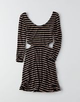 Thumbnail for your product : American Eagle Cutout Sides Fit & Flare Dress