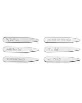 Thumbnail for your product : Cufflinks Inc. Father of the Year Collar Stay 6-Piece Set