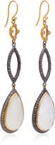 Thumbnail for your product : Sara Weinstock Tiered 18K Gold, Moonstone And Diamond Earrings