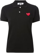 Thumbnail for your product : Comme des Garcons Play - embroidered heart polo shirt - women - Cotton - S