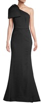 Thumbnail for your product : Rebecca Vallance Francesca Crinkle Bow Shoulder A-Line Gown