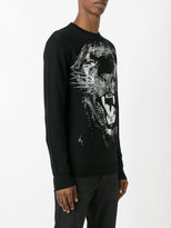 Thumbnail for your product : Les Hommes Urban lion print sweatshirt