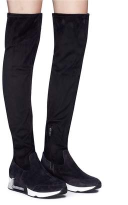 Ash 'Limited' sueded thigh high boots