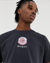 Thumbnail for your product : ASOS DESIGN organic cotton relaxed t-shirt with mystic back and chest print