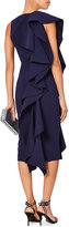 Thumbnail for your product : SOLACE London Ceara Ruffled Midi Dress