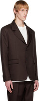 Thumbnail for your product : Second/Layer Brown Valluco Blazer