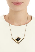 Thumbnail for your product : Pamela Love Black Agate Rise Pendant Necklace