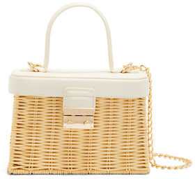 White Bamboo Handle Handbags | Shop the world's largest collection 