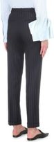 Thumbnail for your product : Jacquemus Le Pantalon Ourlet striped wool trousers