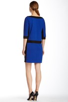 Thumbnail for your product : Ellen Tracy Asymmetrical Colorblock Dress