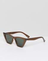 Thumbnail for your product : Cat Eye DESIGN Cat Eye Sunglasses With Square Frame