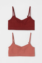 Thumbnail for your product : H&M 2-pack Seamless Tops - Pink
