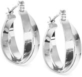Thumbnail for your product : Jones New York Earrings, Silver-Tone Double Hoop Earrings