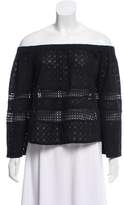 Thumbnail for your product : Rebecca Minkoff Eyelet Off-the-Shoulder Top