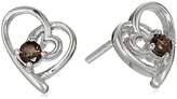 Thumbnail for your product : Girl's Sterling Silver and Topaz Children's Screw Back Stud Earrings