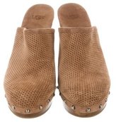 Thumbnail for your product : UGG Perforated Platform Mules