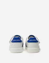 Thumbnail for your product : Dolce & Gabbana Portofino Light Sneakers In Calfskin With Logoed Grosgrain