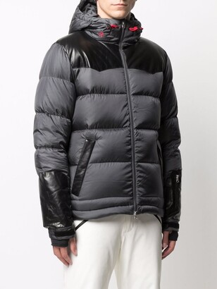 Perfect Moment Leather-Panelled Puffer Jacket
