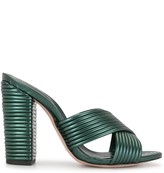 Thumbnail for your product : Schutz Quilted Mules