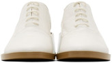 Thumbnail for your product : MM6 MAISON MARGIELA SSENSE Exclusive White Metal Heel Derbys