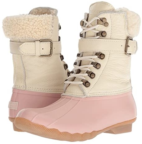 rose color boots