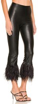Thumbnail for your product : Commando Faux Leather Feather Leggings