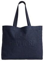 Thumbnail for your product : A.P.C. Cabas Hiver 87 Denim Tote - Blue