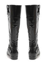 Thumbnail for your product : Evans Black High Shine Ballet Boots