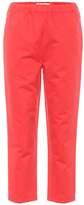 Marni Cotton and linen cropped trousers