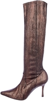Thumbnail for your product : Manolo Blahnik Snakeskin Boots