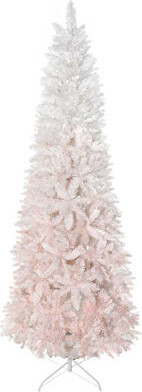 Mercer41 6' Tall Unlit Pencil Fir Artificial Christmas Tree with Realistic Branches