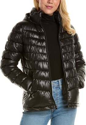 Kenneth Cole Hooded Packable Jacket
