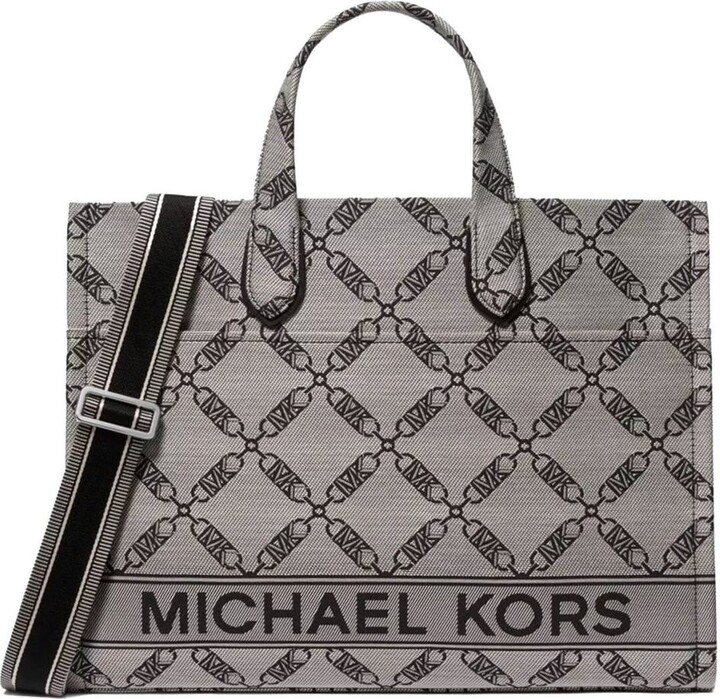 Michael Kors Gigi Grey Shopping Bag - ShopStyle