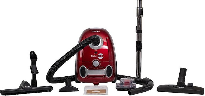 Atrix Rebel Red Vacuum with HEPA Filtration