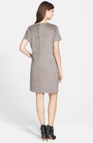 Thumbnail for your product : Vince Camuto Short Sleeve Faux Suede Dress