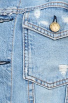 Thumbnail for your product : Current/Elliott Sleeveless Denim Rider Vest in Distressed