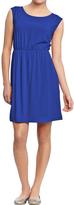 Thumbnail for your product : Old Navy Women's Cap-Sleeve Crepe Dresses