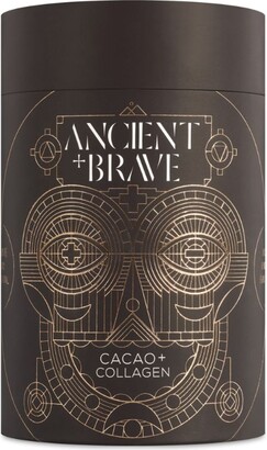 Ancient + Brave Cacao + Collagen Powder - Hot Chocolate With Grass-Fed Collagen, Ashwagandha, Baobab (250g)