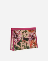 Thumbnail for your product : Dolce & Gabbana Full Swimsuit With Plunging Neckline And Floral Rose Print