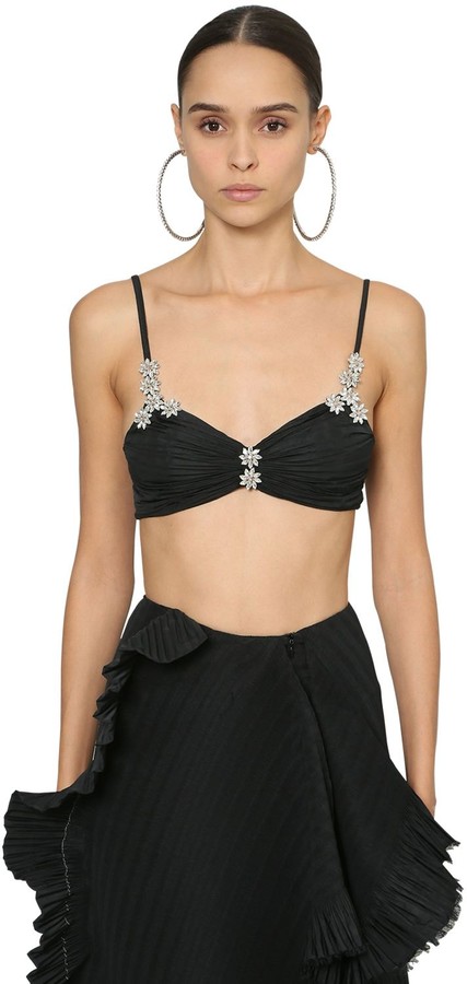 embellished bralette top