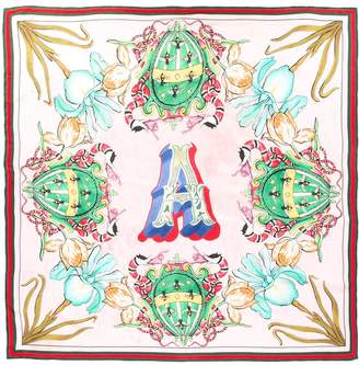 Gucci letter printed scarf