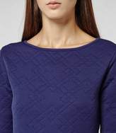 Thumbnail for your product : Reiss 1971 Kula QUILTED JERSEY DRESS