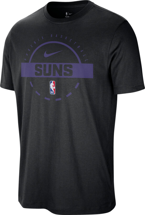 Phoenix Suns Nike Men's NBA Practice T-Shirt in Black | HQ9725-010