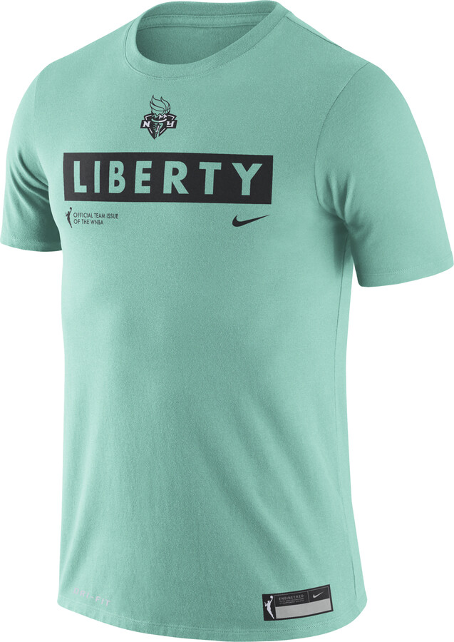 Tientallen complicaties Nieuwe betekenis Nike New York Liberty Practice Men's Dri-FIT WNBA Graphic T-Shirt in Green  - ShopStyle