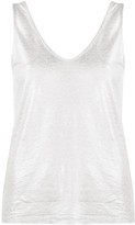 Thumbnail for your product : Majestic Filatures Metallic Vest Top