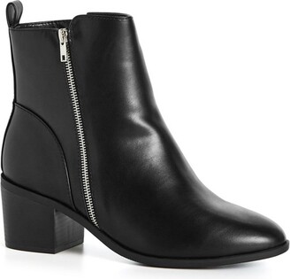 Evans | Women's Plus Size WIDE FIT Brinley Ankle Boot - - 11W