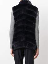 Thumbnail for your product : N.Peal rex ribbed gilet