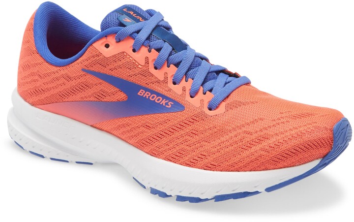 brooks orange shoes